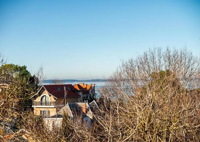 Frenchyhomes☆arcachonnaisedecharme☆plage☆7pers شقة *